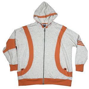 Her Universe Womens Plus Size 1 Star Wars BB-8 Hooded Sweatshirt Zip Front